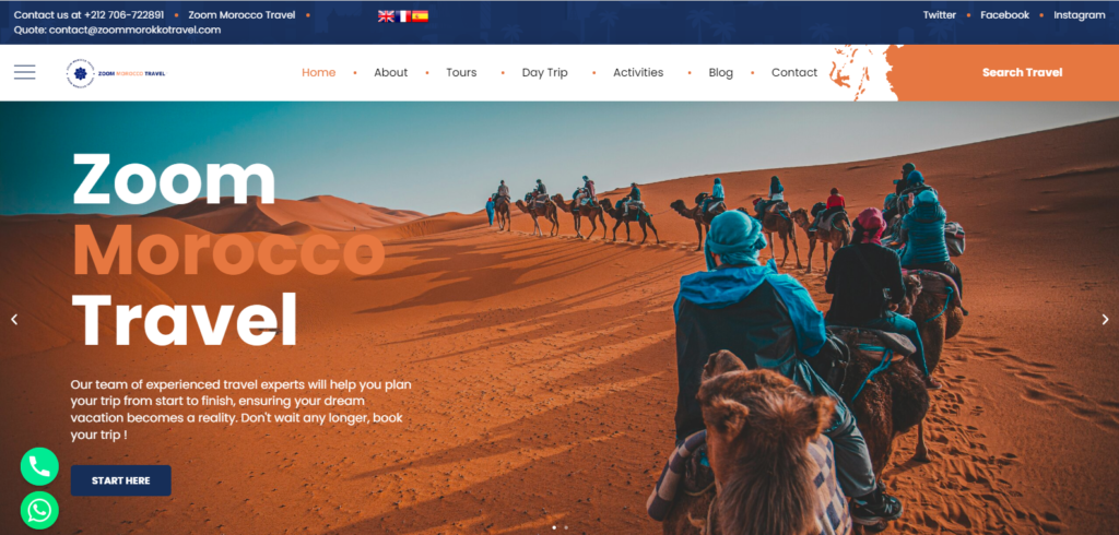 creation de site web au maroc Marrakech